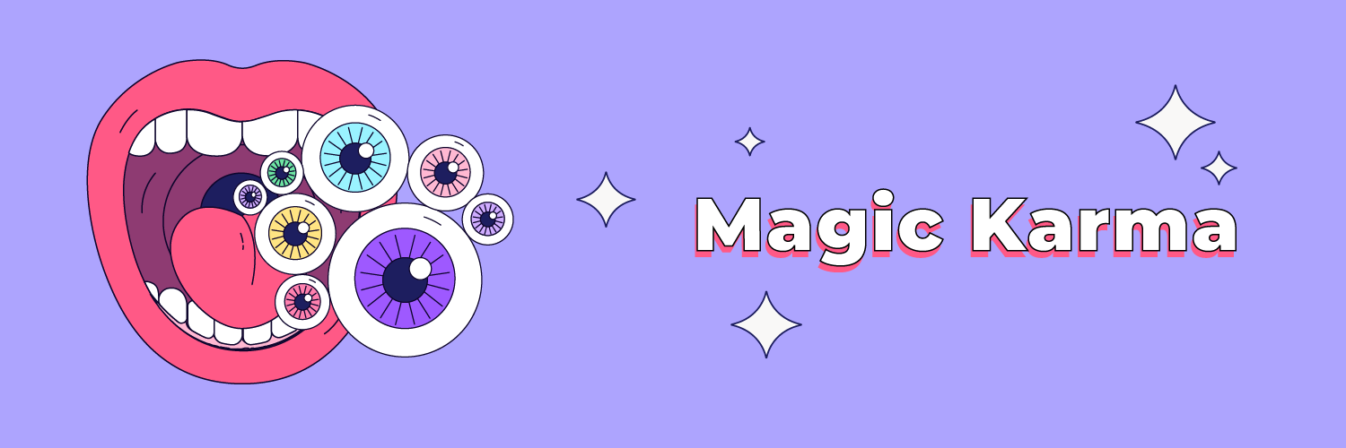 magic karma banner